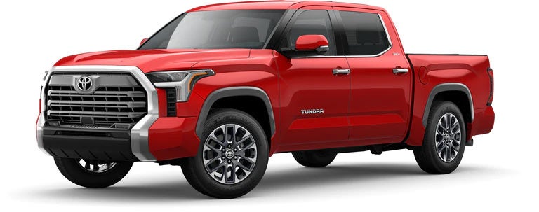 2022 Toyota Tundra Limited in Supersonic Red | Daytona Toyota in Daytona Beach FL