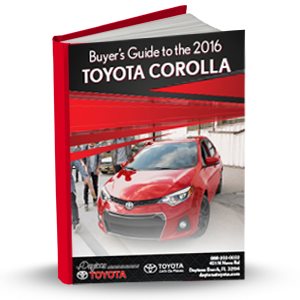 Buyer's Guide to the 2016 Toyota Corolla