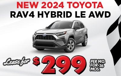 New 2024 Toyota RAV4 Hybrid LE AWD